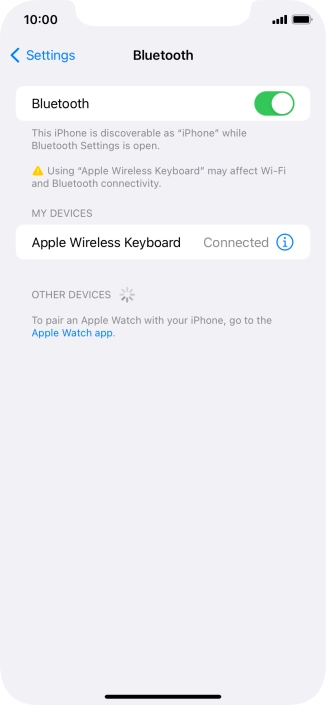 Slide your finger upwards starting from the bottom of the screen to return to the home screen.