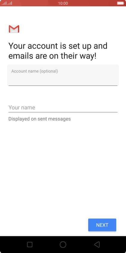 Press the field below 