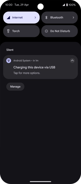 Press Tap for more options..
