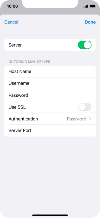 Press Authentication.