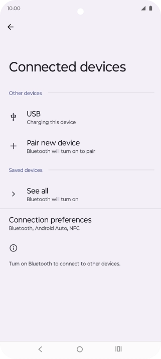 Press Pair new device.