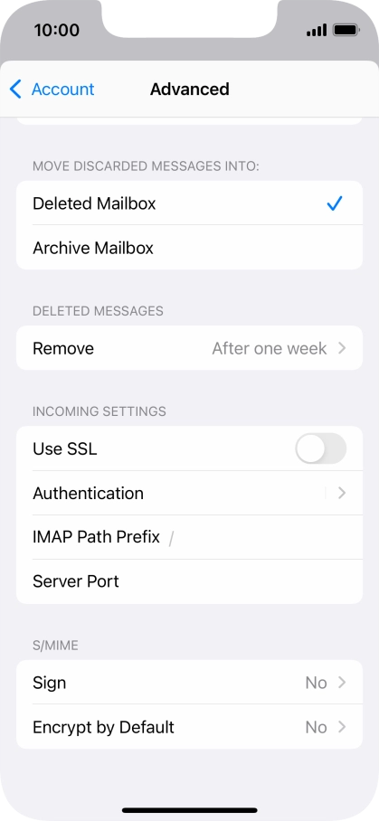 Press Authentication.