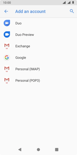 Press Personal (POP3).