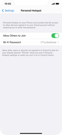 Slide your finger upwards starting from the bottom of the screen to return to the home screen.