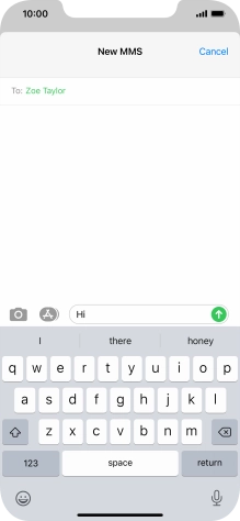 Press the apps icon.