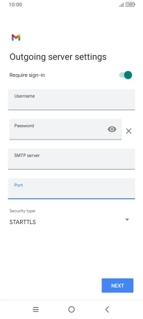 Press the drop down list below 