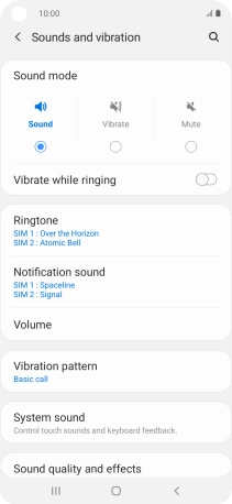 Press Ringtone.