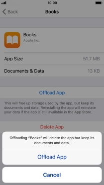 Press Offload App.