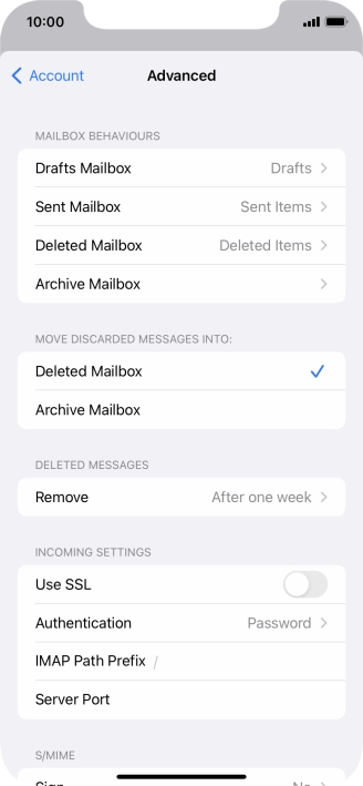 Press Authentication.