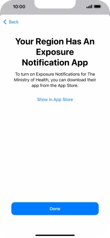 Press Show in App Store and follow the instructions on the screen to download and install the app.
