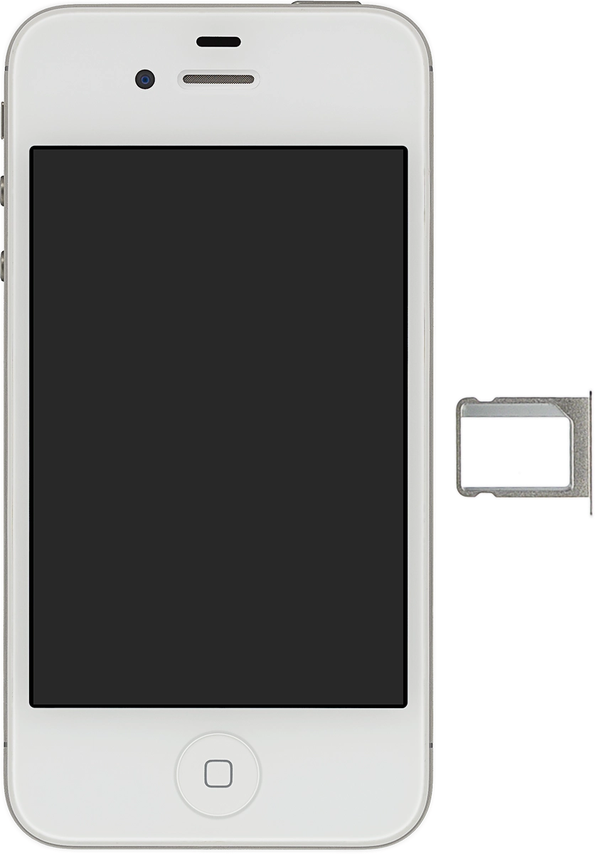 Turn your SIM so the angled corner of the SIM matches the angled corner of the SIM holder.
