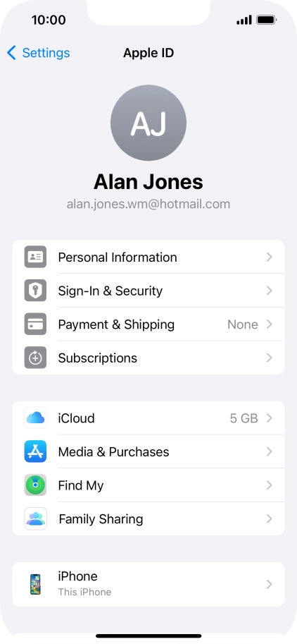 Slide your finger upwards starting from the bottom of the screen to return to the home screen.