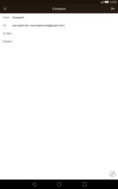 Press Subject and key in the required subject.