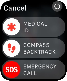 Press the power off icon.