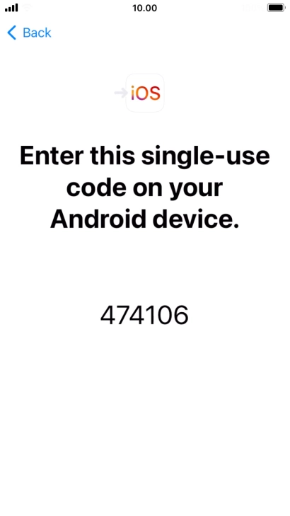 Follow the instructions on the screen and in the 