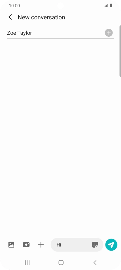 Press the picture icon.