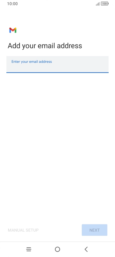 Press the field below 