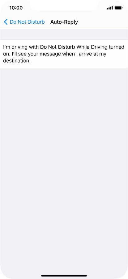 Slide your finger upwards starting from the bottom of the screen to return to the home screen.