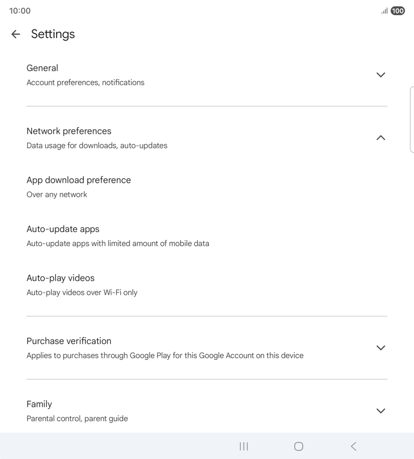 Press Auto-update apps.