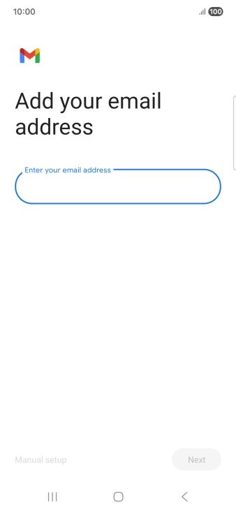 Press the field below 