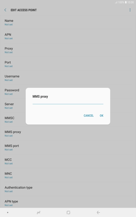 Key in 10.202.002.060 and press OK.