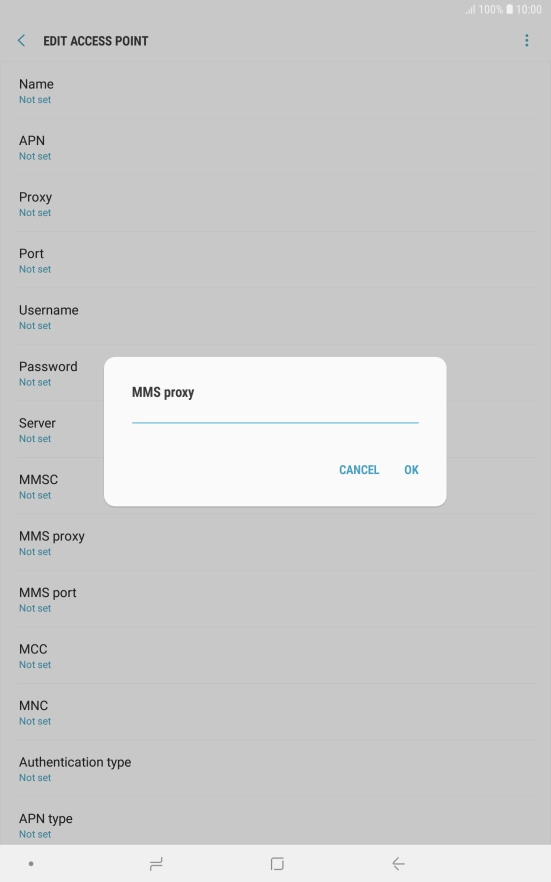 Key in 10.202.002.060 and press OK.