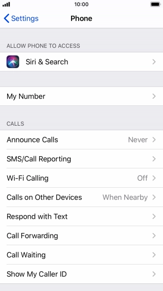 Press Show My Caller ID.
