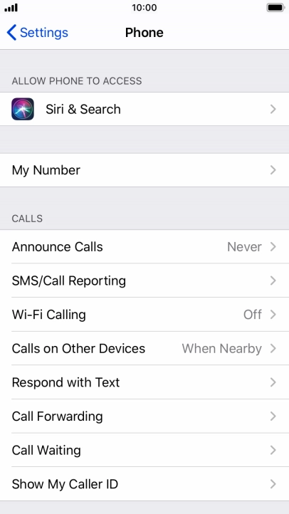 Press Show My Caller ID.