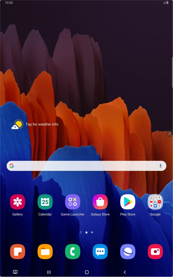 When the battery charging icon is displayed, the battery is charging.