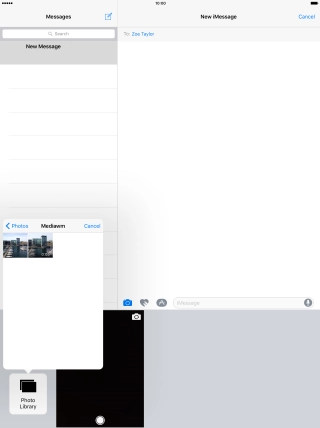 Press the required picture.