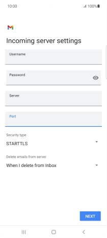 Press the drop down list below 