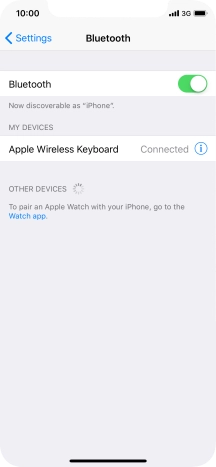 Slide your finger upwards starting from the bottom of the screen to return to the home screen.