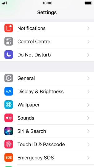 Press Do Not Disturb.