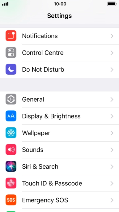 Press Do Not Disturb.