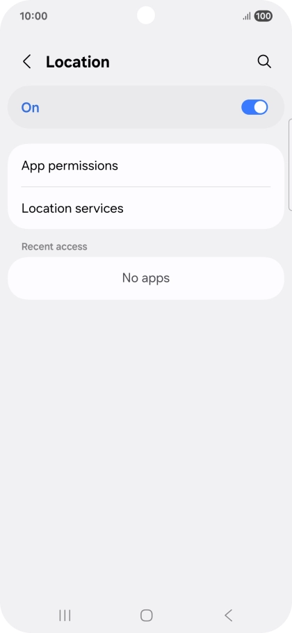 Press App permissions.