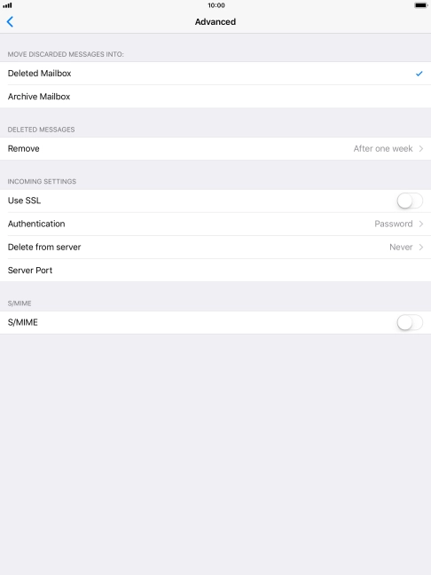 Press Authentication.