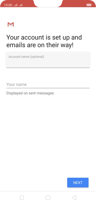 Press the field below 