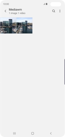 Press and hold any picture or video clip.