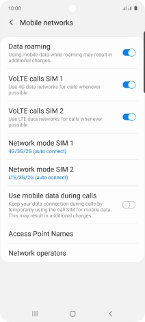 Press Access Point Names.