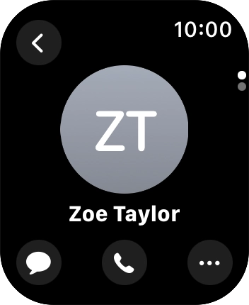 Press the call icon.