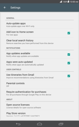 Press Auto-update apps.