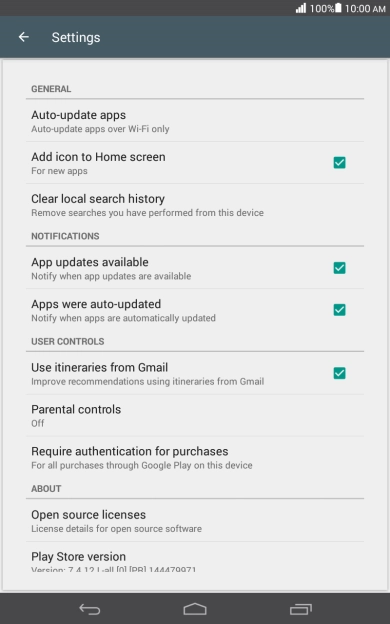 Press Auto-update apps.