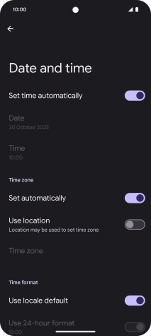 Slide your finger upwards starting from the bottom of the screen to return to the home screen.