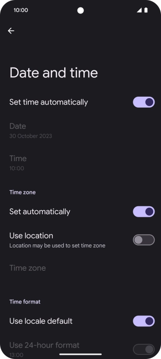 Slide your finger upwards starting from the bottom of the screen to return to the home screen.