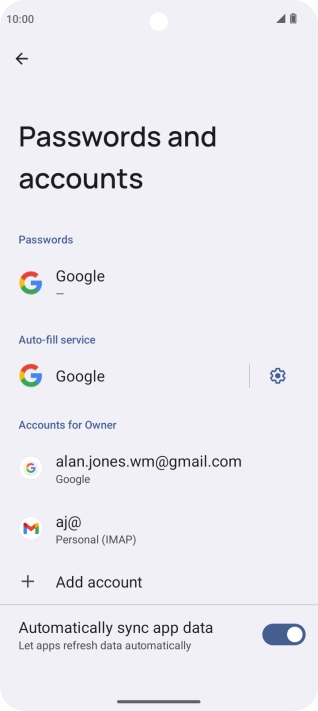 Slide your finger upwards starting from the bottom of the screen to return to the home screen.