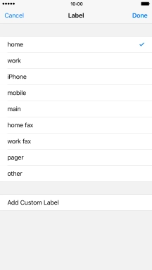 Press the required number type.