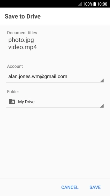 Press the field below 