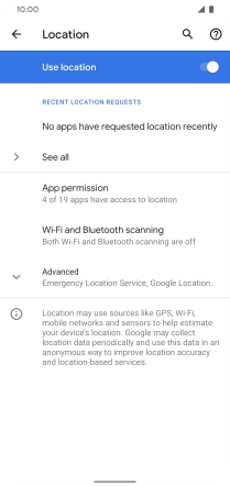Press App permission.