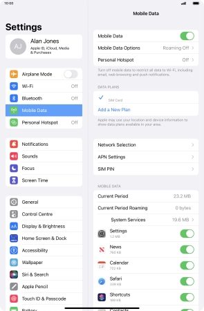 Press Add a New Plan.