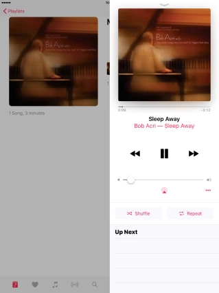 Press arrow right to go to the next audio file.